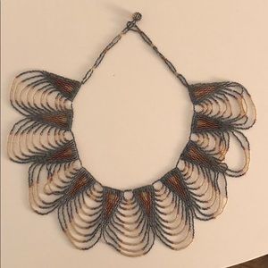 Hand crafted beaded necklace